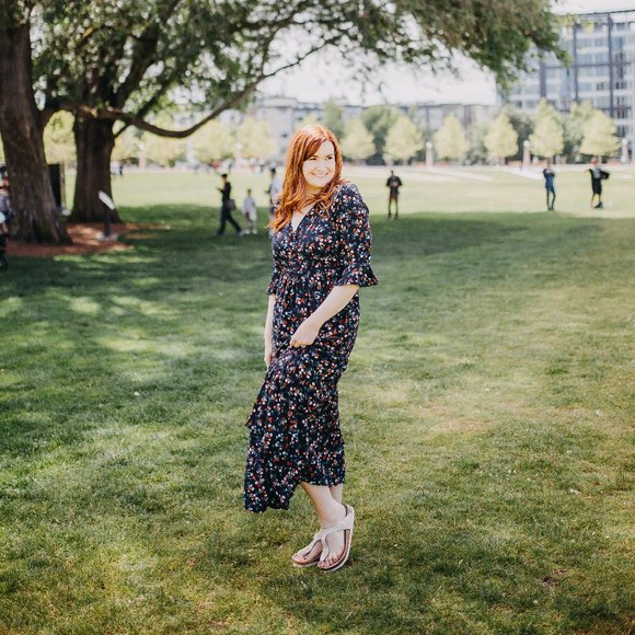 Hayden Los Angeles Boho Dress Floral Print Size Medium - Picture 11 of 16